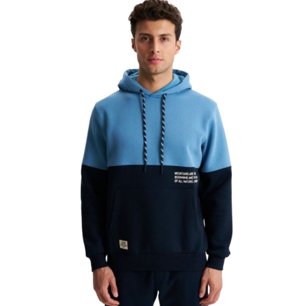 ARMA NAVY/BLUE MEN HOODIE